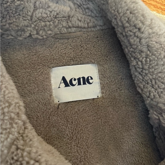 Acne shearling jacket - Picture 5 of 6